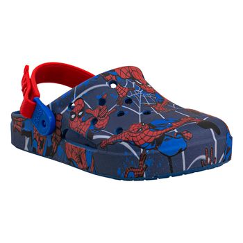 Babuche-Azul-Homem-Aranha-|-Marvel-Tamanho--25---Cor--AZUL-ESCURO-0